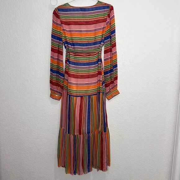 NWT Farm Rio Anthropologie Farm Rio Luana Maxi Dress Small - Picture 8 of 16